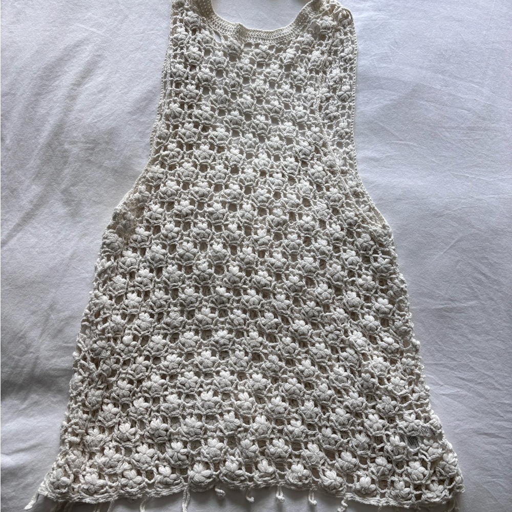 Kimchi Blue Crochet Halter Top